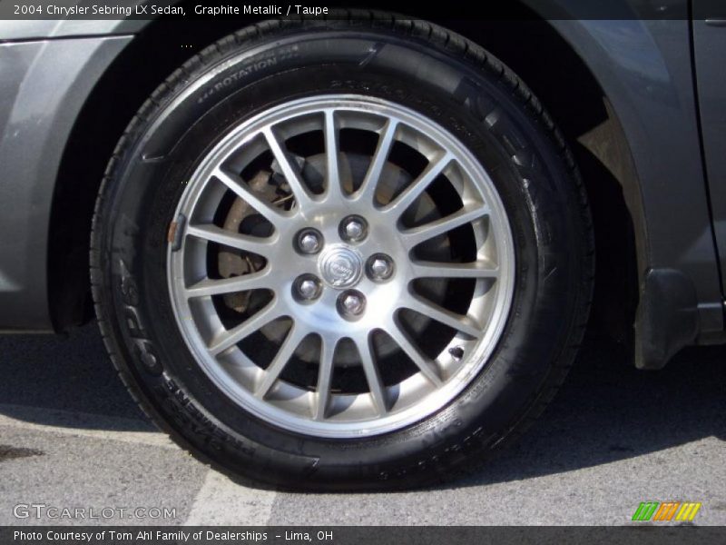 Graphite Metallic / Taupe 2004 Chrysler Sebring LX Sedan