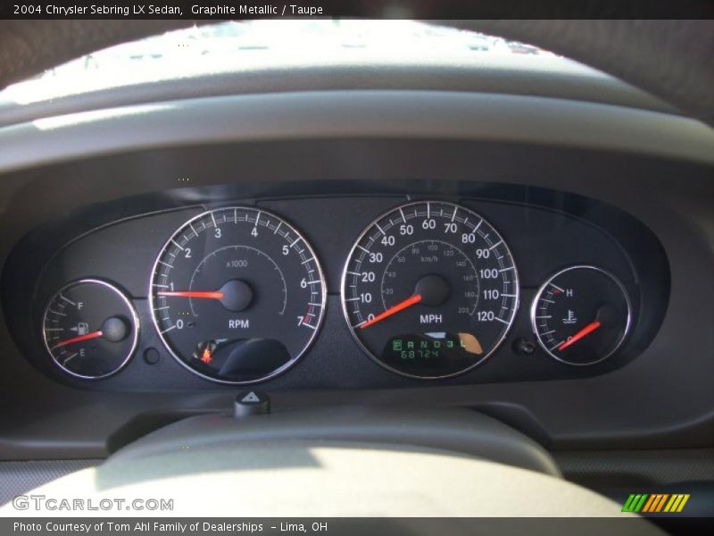 Graphite Metallic / Taupe 2004 Chrysler Sebring LX Sedan