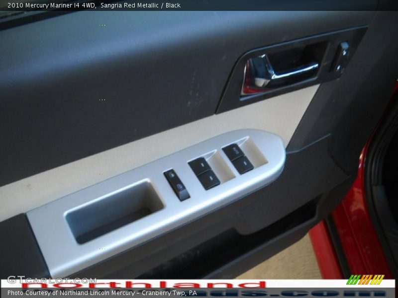 Sangria Red Metallic / Black 2010 Mercury Mariner I4 4WD