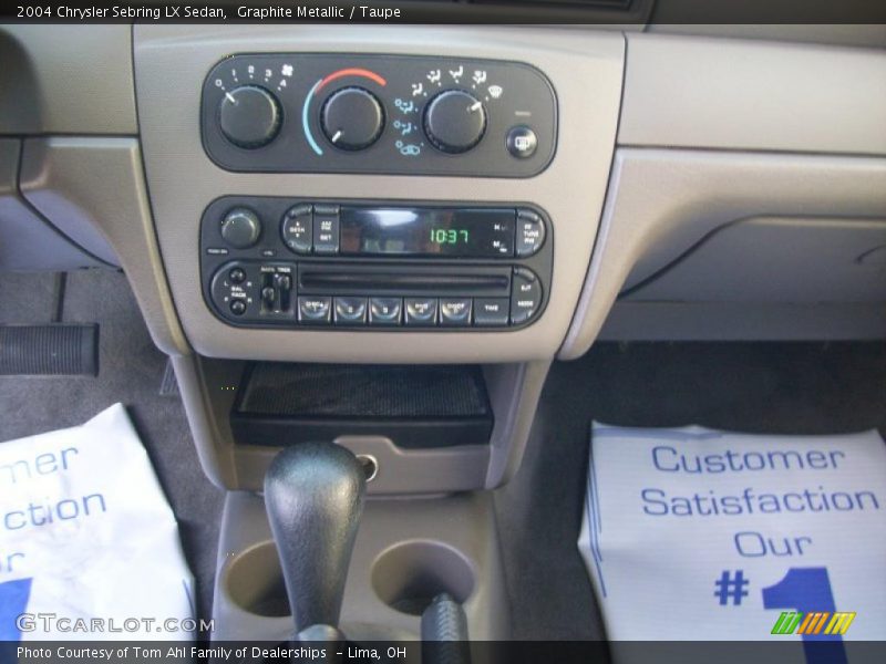 Graphite Metallic / Taupe 2004 Chrysler Sebring LX Sedan