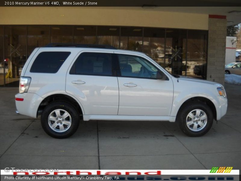 White Suede / Stone 2010 Mercury Mariner V6 4WD