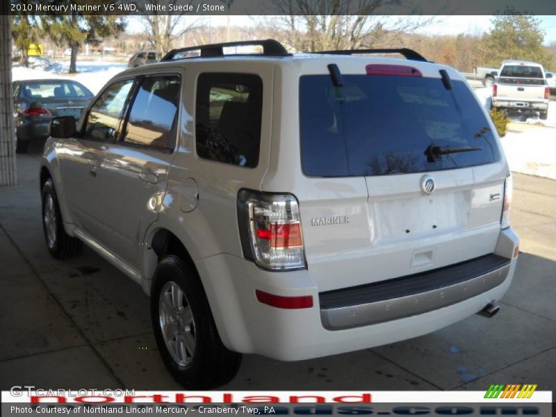 White Suede / Stone 2010 Mercury Mariner V6 4WD