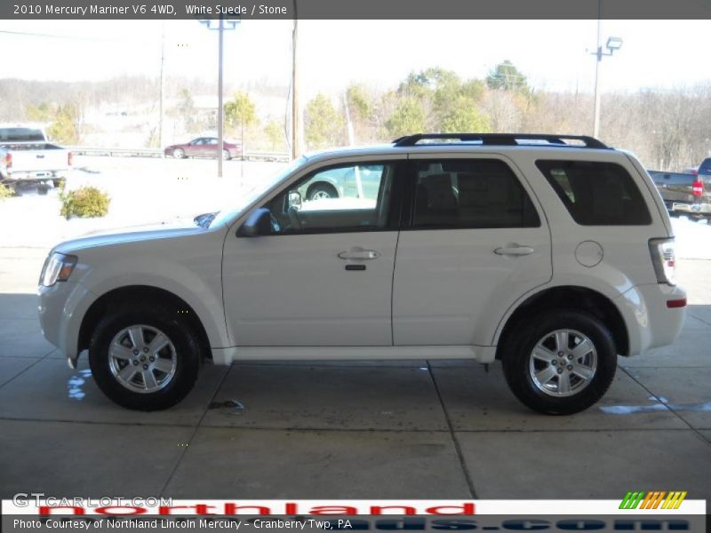 White Suede / Stone 2010 Mercury Mariner V6 4WD