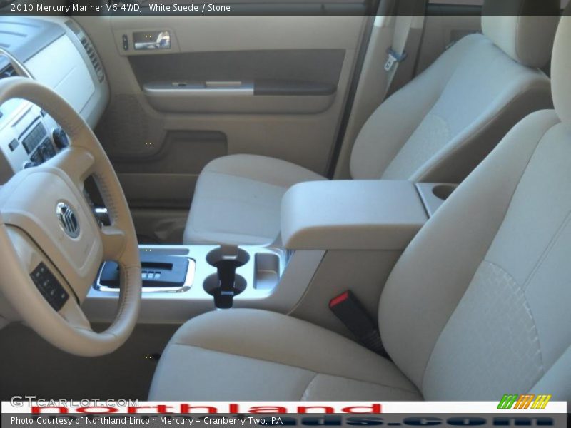 White Suede / Stone 2010 Mercury Mariner V6 4WD