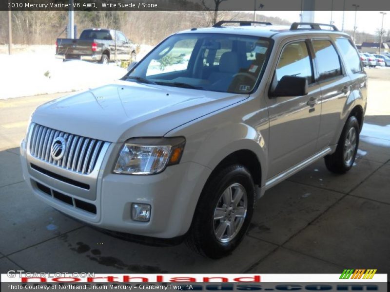 White Suede / Stone 2010 Mercury Mariner V6 4WD