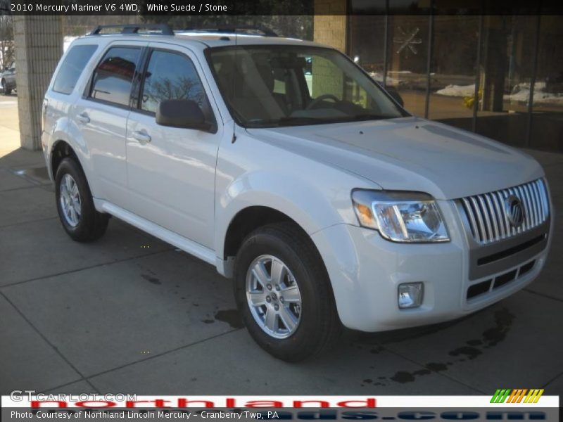 White Suede / Stone 2010 Mercury Mariner V6 4WD