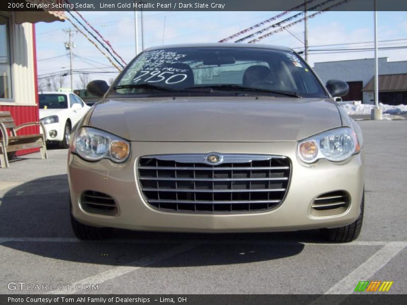 Linen Gold Metallic Pearl / Dark Slate Gray 2006 Chrysler Sebring Sedan
