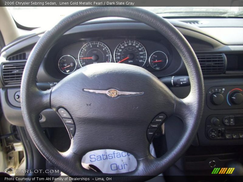Linen Gold Metallic Pearl / Dark Slate Gray 2006 Chrysler Sebring Sedan