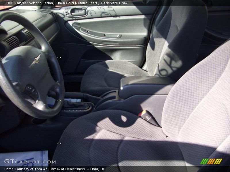 Linen Gold Metallic Pearl / Dark Slate Gray 2006 Chrysler Sebring Sedan