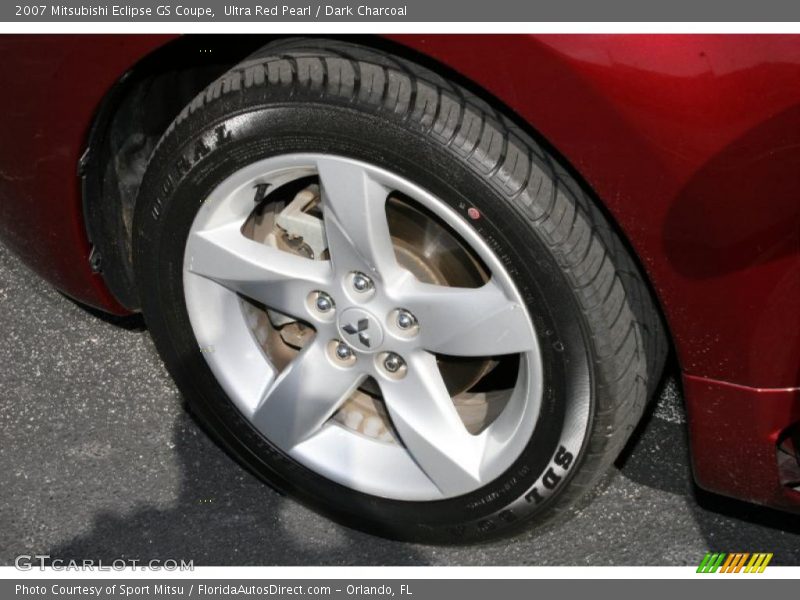 Ultra Red Pearl / Dark Charcoal 2007 Mitsubishi Eclipse GS Coupe