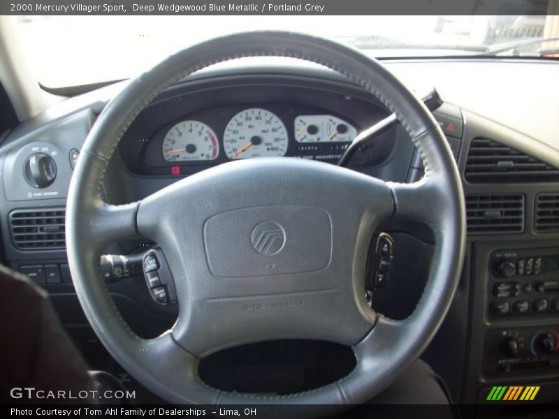 Deep Wedgewood Blue Metallic / Portland Grey 2000 Mercury Villager Sport