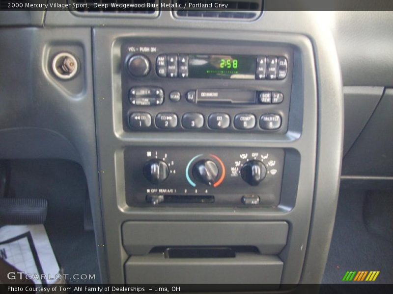 Deep Wedgewood Blue Metallic / Portland Grey 2000 Mercury Villager Sport