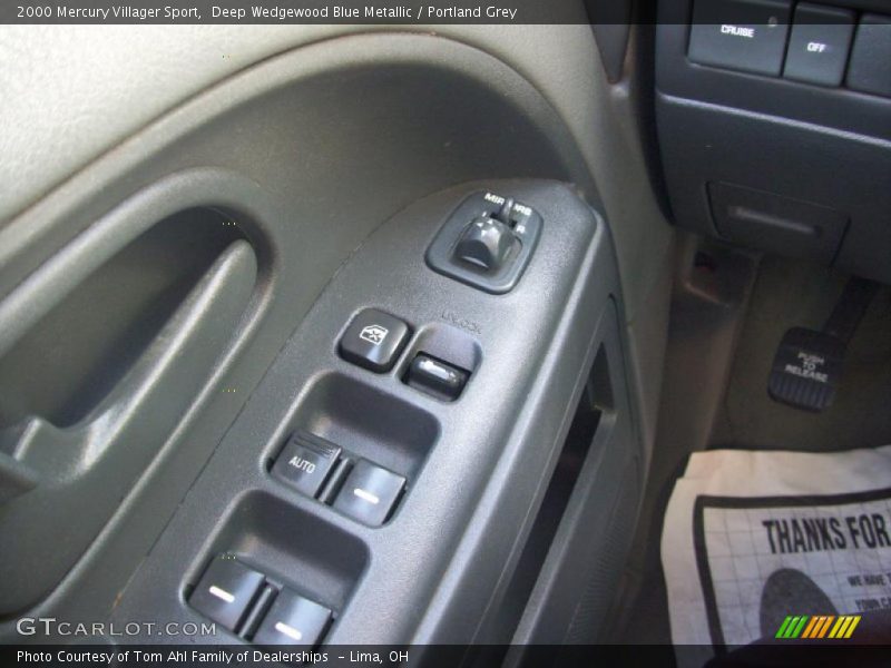 Deep Wedgewood Blue Metallic / Portland Grey 2000 Mercury Villager Sport