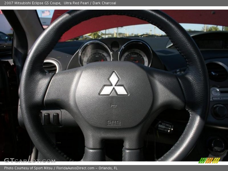Ultra Red Pearl / Dark Charcoal 2007 Mitsubishi Eclipse GS Coupe