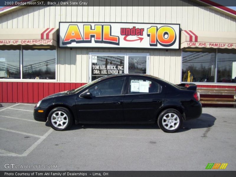 Black / Dark Slate Gray 2003 Dodge Neon SXT