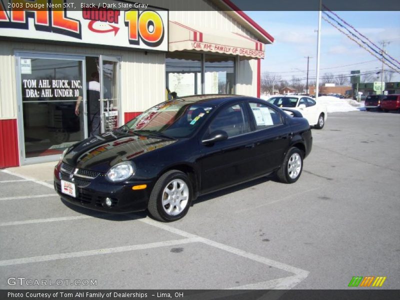 Black / Dark Slate Gray 2003 Dodge Neon SXT