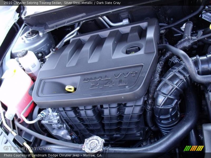Silver Steel Metallic / Dark Slate Gray 2010 Chrysler Sebring Touring Sedan