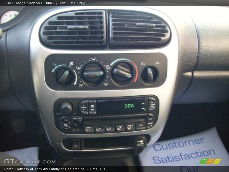 Black / Dark Slate Gray 2003 Dodge Neon SXT