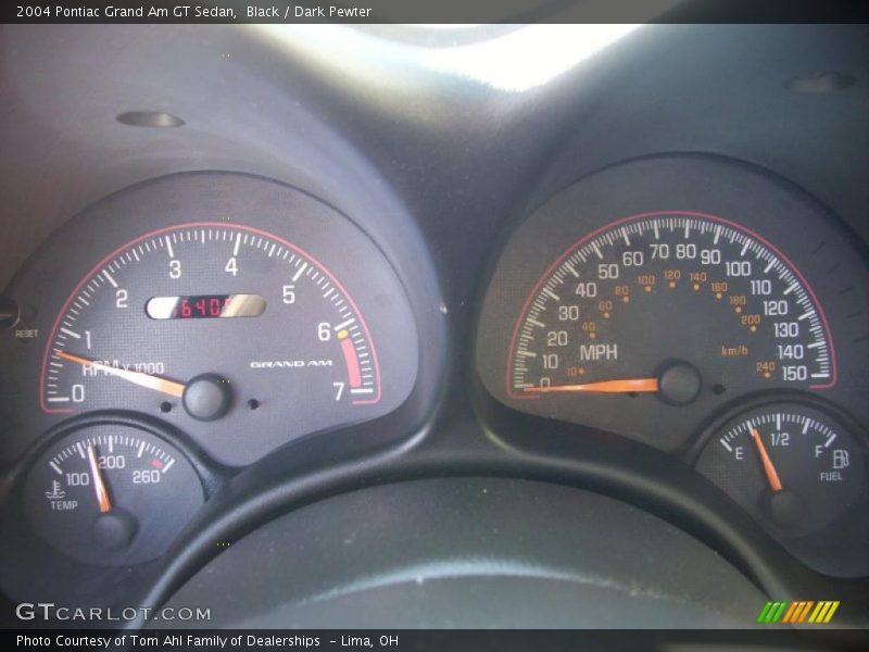 Black / Dark Pewter 2004 Pontiac Grand Am GT Sedan