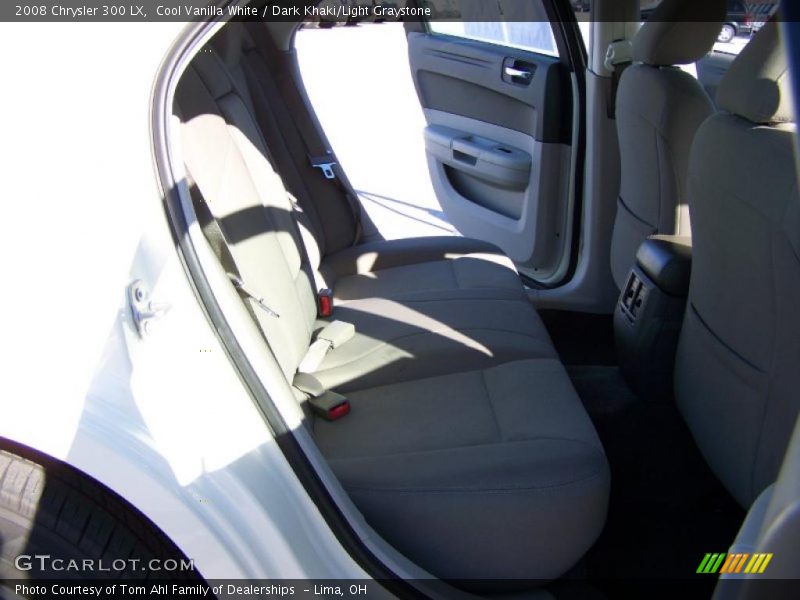 Cool Vanilla White / Dark Khaki/Light Graystone 2008 Chrysler 300 LX