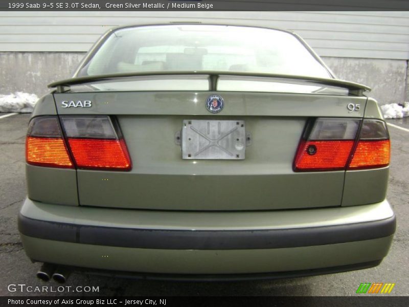 Green Silver Metallic / Medium Beige 1999 Saab 9-5 SE 3.0T Sedan