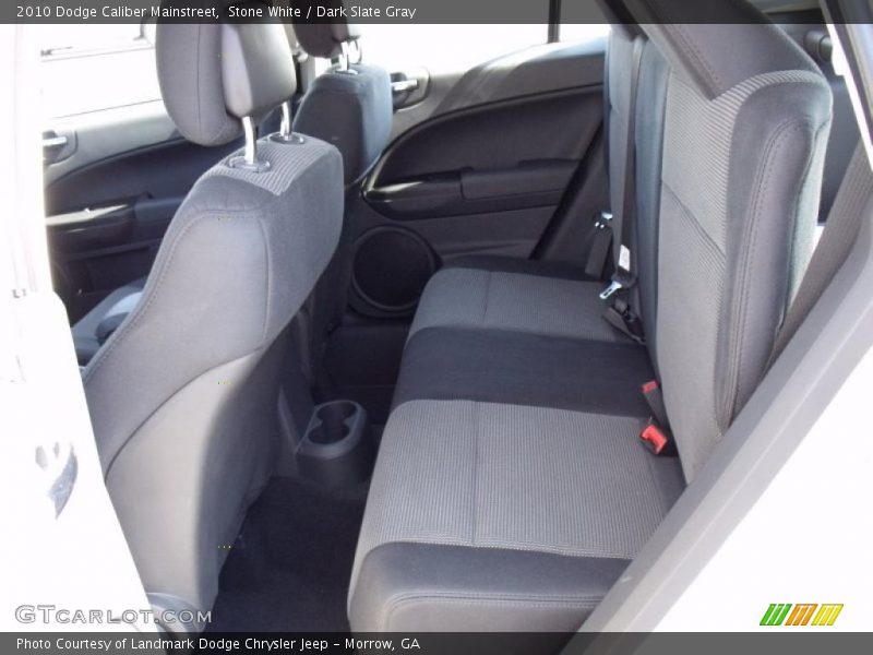Stone White / Dark Slate Gray 2010 Dodge Caliber Mainstreet