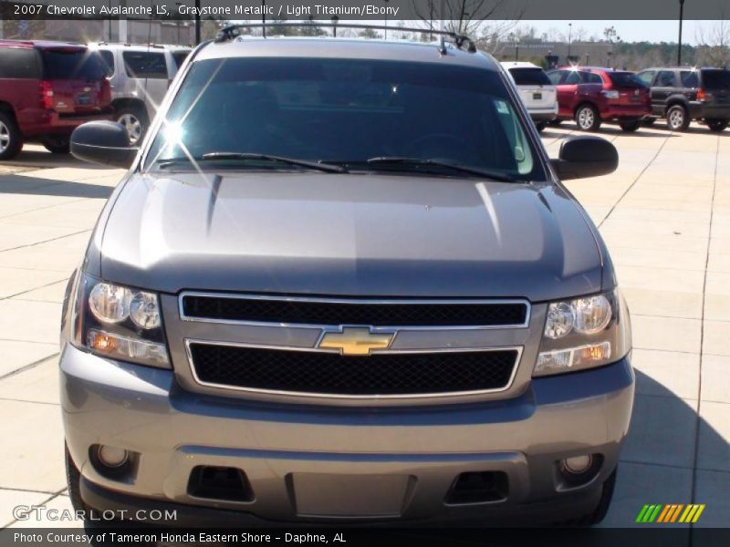 Graystone Metallic / Light Titanium/Ebony 2007 Chevrolet Avalanche LS