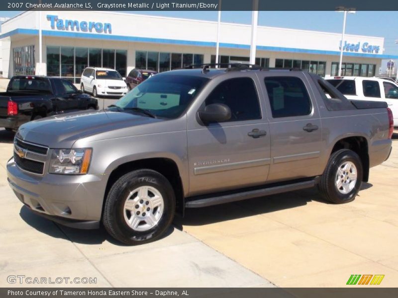Graystone Metallic / Light Titanium/Ebony 2007 Chevrolet Avalanche LS