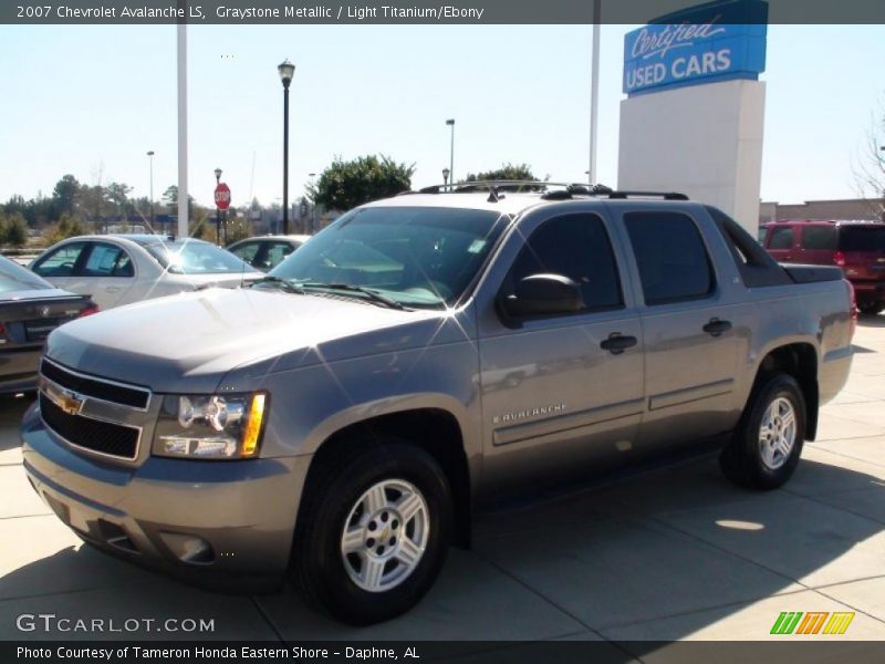 Graystone Metallic / Light Titanium/Ebony 2007 Chevrolet Avalanche LS
