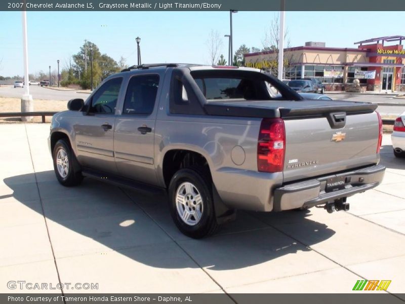 Graystone Metallic / Light Titanium/Ebony 2007 Chevrolet Avalanche LS