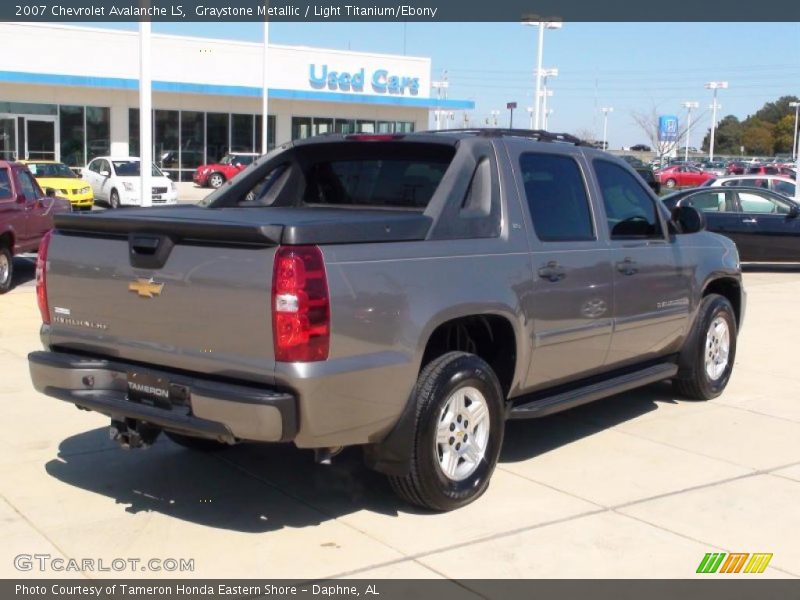 Graystone Metallic / Light Titanium/Ebony 2007 Chevrolet Avalanche LS
