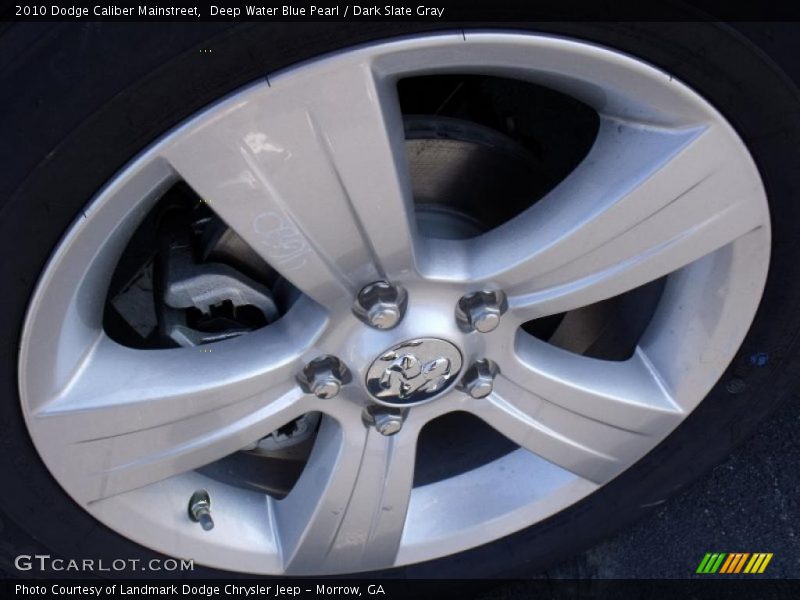 Deep Water Blue Pearl / Dark Slate Gray 2010 Dodge Caliber Mainstreet