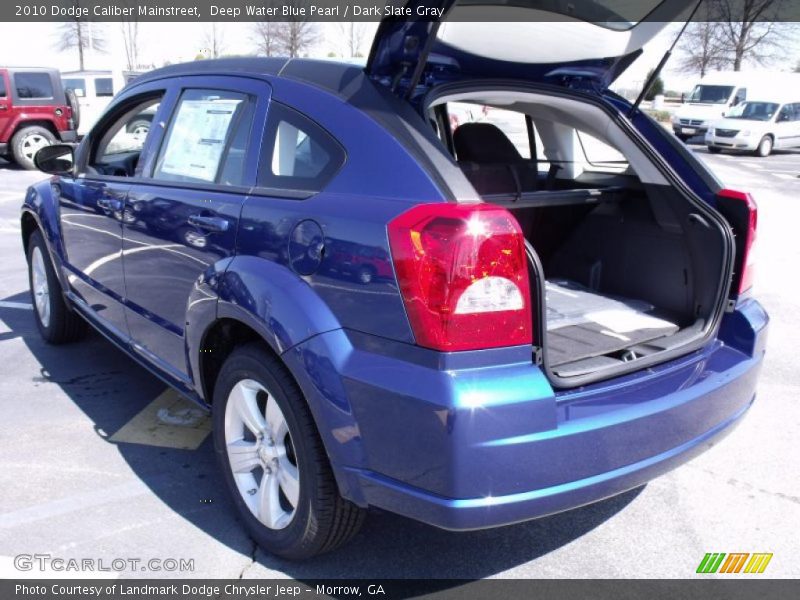 Deep Water Blue Pearl / Dark Slate Gray 2010 Dodge Caliber Mainstreet