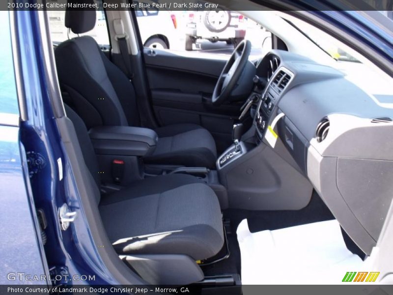 Deep Water Blue Pearl / Dark Slate Gray 2010 Dodge Caliber Mainstreet