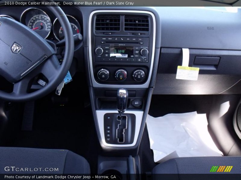 Deep Water Blue Pearl / Dark Slate Gray 2010 Dodge Caliber Mainstreet