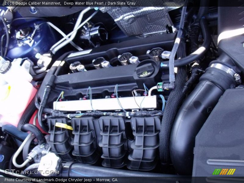 Deep Water Blue Pearl / Dark Slate Gray 2010 Dodge Caliber Mainstreet