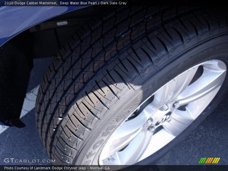 Deep Water Blue Pearl / Dark Slate Gray 2010 Dodge Caliber Mainstreet