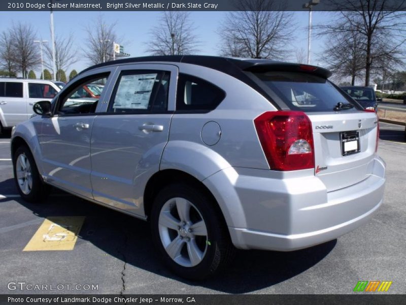 Bright Silver Metallic / Dark Slate Gray 2010 Dodge Caliber Mainstreet