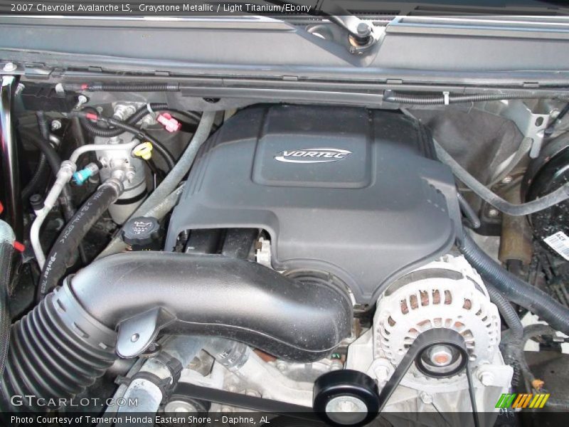 Graystone Metallic / Light Titanium/Ebony 2007 Chevrolet Avalanche LS