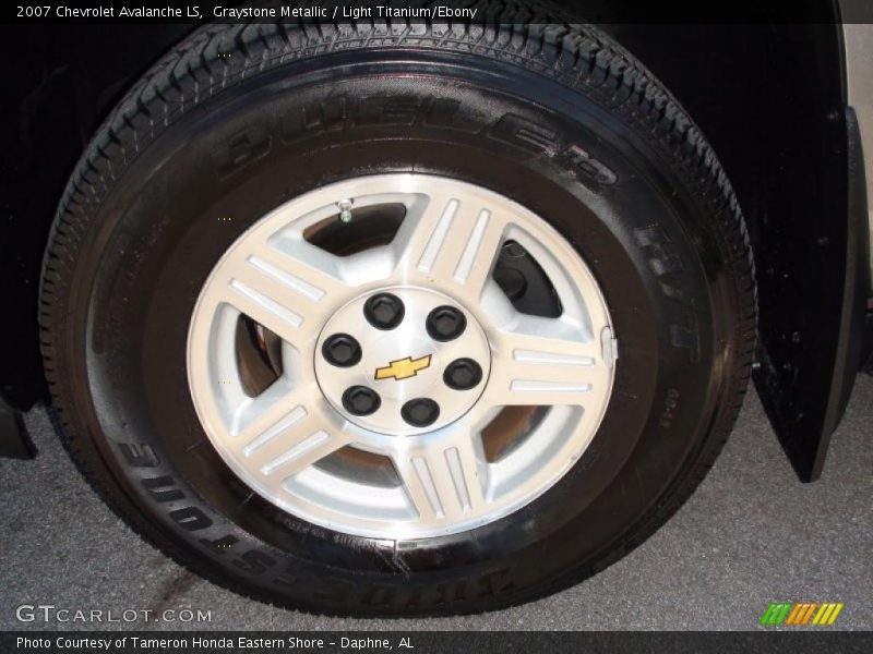 Graystone Metallic / Light Titanium/Ebony 2007 Chevrolet Avalanche LS