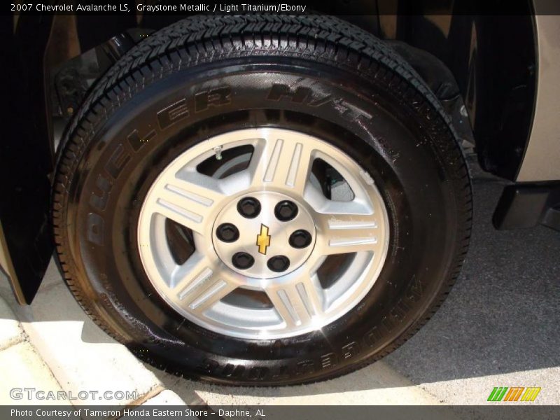 Graystone Metallic / Light Titanium/Ebony 2007 Chevrolet Avalanche LS