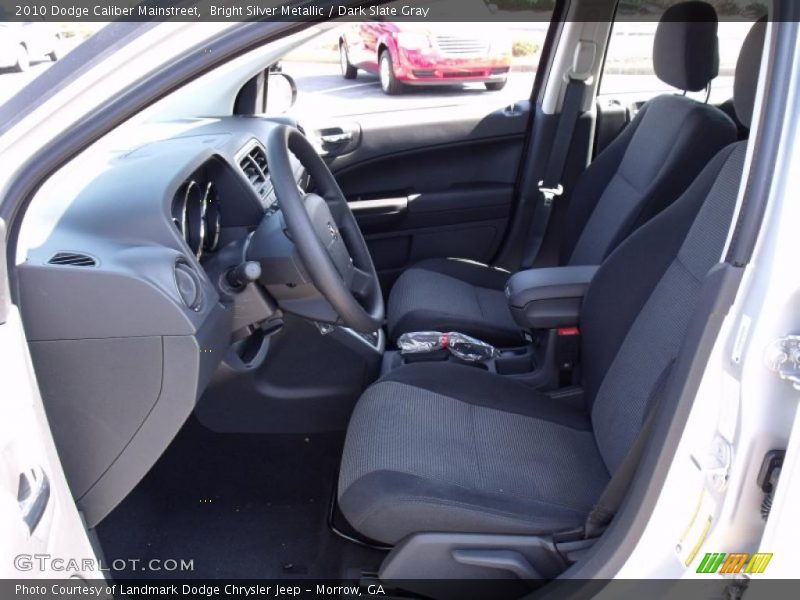 Bright Silver Metallic / Dark Slate Gray 2010 Dodge Caliber Mainstreet