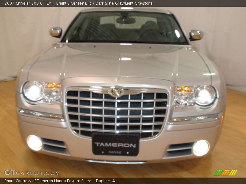 Bright Silver Metallic / Dark Slate Gray/Light Graystone 2007 Chrysler 300 C HEMI