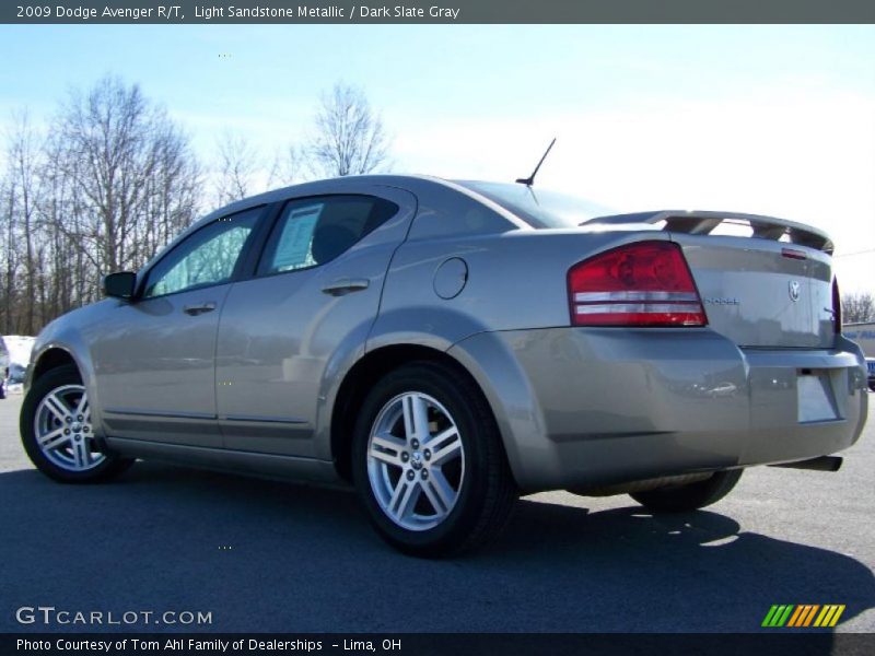 Light Sandstone Metallic / Dark Slate Gray 2009 Dodge Avenger R/T