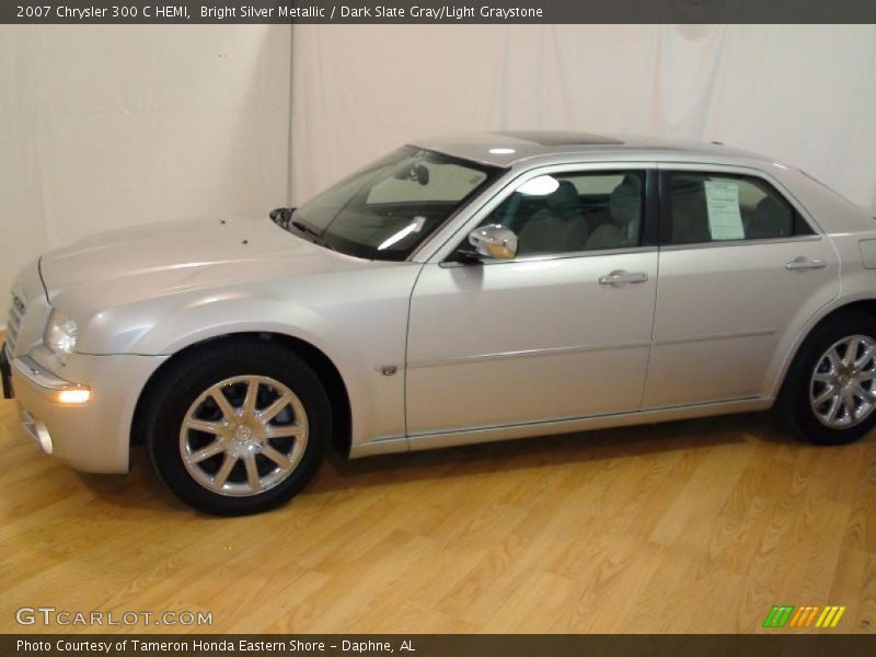 Bright Silver Metallic / Dark Slate Gray/Light Graystone 2007 Chrysler 300 C HEMI