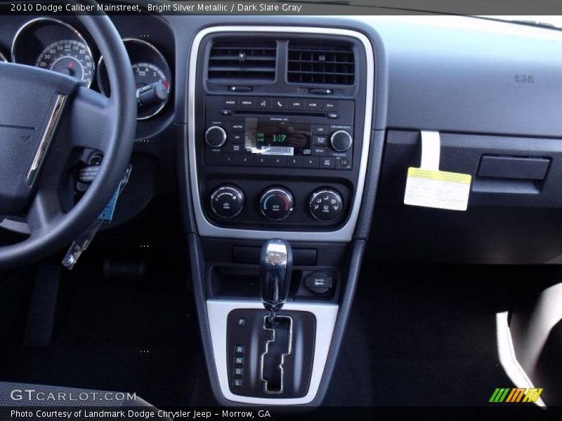 Bright Silver Metallic / Dark Slate Gray 2010 Dodge Caliber Mainstreet