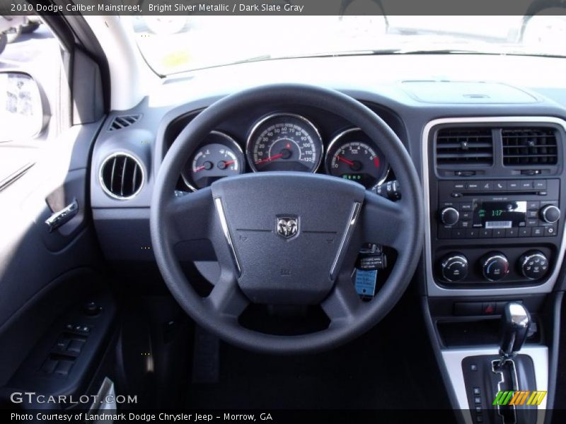 Bright Silver Metallic / Dark Slate Gray 2010 Dodge Caliber Mainstreet