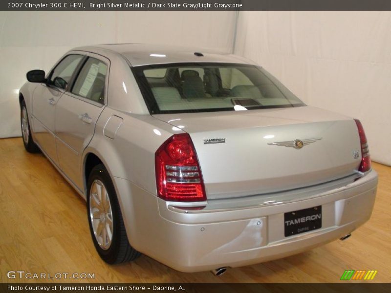 Bright Silver Metallic / Dark Slate Gray/Light Graystone 2007 Chrysler 300 C HEMI