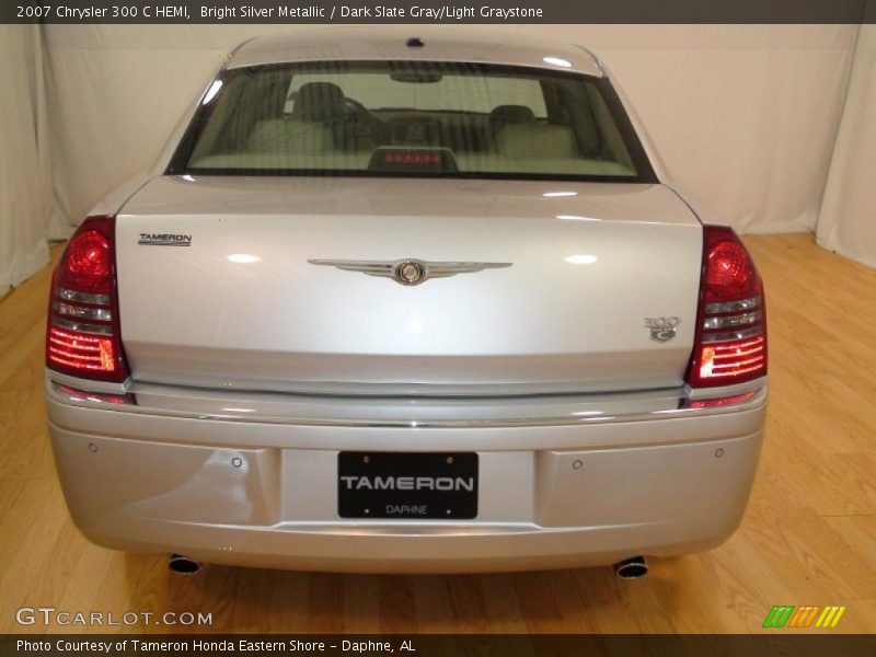 Bright Silver Metallic / Dark Slate Gray/Light Graystone 2007 Chrysler 300 C HEMI
