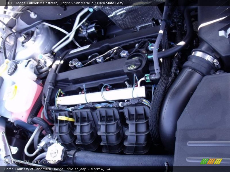 Bright Silver Metallic / Dark Slate Gray 2010 Dodge Caliber Mainstreet